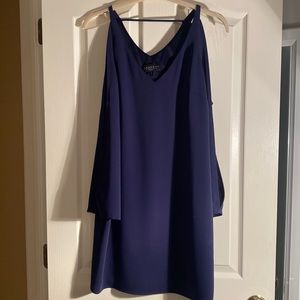 Stunning navy blue cocktail dress